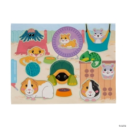 Classroom Pets Sticker Scenes - 12Pk