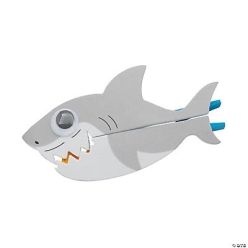 Clothespin Shark Craft Kit - 12Pk