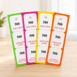 Coat Check Tickets - 500pk