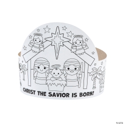 CYO Nativity Crowns - 12 Pack