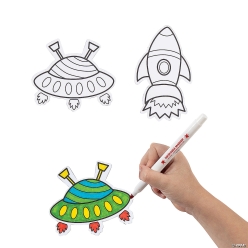 Outer Space VBS CYO Magnets - 12Pk