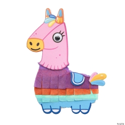 Colourful Pinata Magnet Craft Kit-12Pk