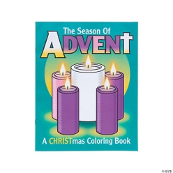 The Season of Advent Colouring Books-12Pk