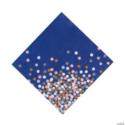 Confetti Design Lunch Napkins - 16Pk