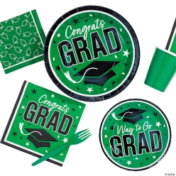 2025 Green Graduation Supplies