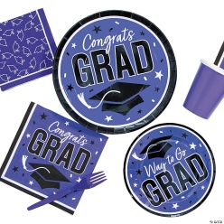 2025 Purple Graduation Supplies