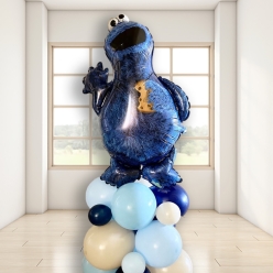 Cookie Monster Airfill 5 Foot Balloon Display