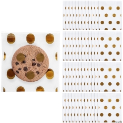 70% OFF: Bulk Polka Dot Cookie Treat Bags-144Pk
