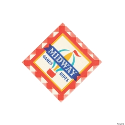 County Fair Beverage Napkins - 16Pk