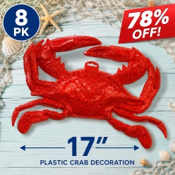 BULK Plastic Crab BIG 17