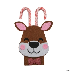 Reindeer Candy Cane Antlers Craft Kit Makes 24