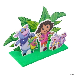 Dora the Explorer 3D Scene Foam Craft Kits-12Pk
