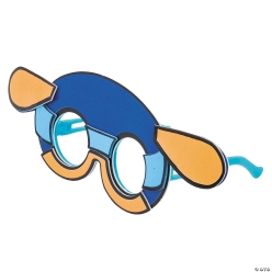 Dog Man Mask Foam Glasses Craft Kit-12Pk