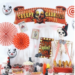 Halloween Creepy Carnival Decorations