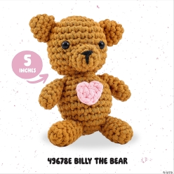 Bucilla Billy the Bear Amigurumi Crochet Kit