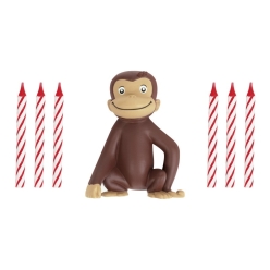 Curious George 7 Piece Cake Topper kit