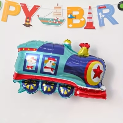 Train 72cm Supershape Foil Balloon