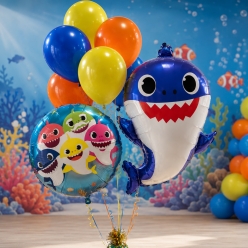Baby Shark Daddy Giant Balloon Bouquet