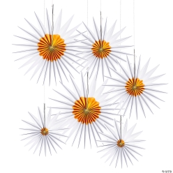 Daisy Hanging Fans - 6 Pk