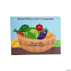 Daniel's Food Basket Sticker Scenes-12Pk