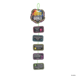 Jesus is the Light VBS Glow-in-the-Dark Verse a Day Craft Kit-12