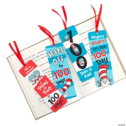Dr. Seuss 100th Day of School Bookmarks-48Pk