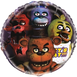 Five Nights At Freddy's 45.7cm Double Sided Foil Balloon.