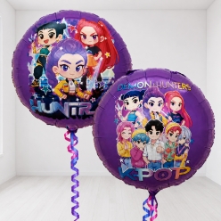Kpop Demon Hunters 45.7cm Double Sided Foil Balloon