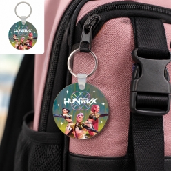Huntrix Wood Keychain/Backpack Tag