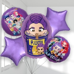 *K-Pop Demon Hunters Balloon Bouquet