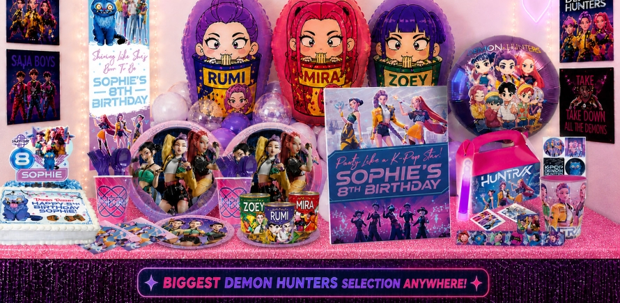 Demon Hunters Birthday Supplies