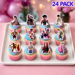 *K-Pop Demon Hunters Cupcake Toppers - 24 PK