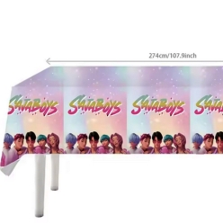 *Saja Boys Xtra Large Printed Plastic Table Cover