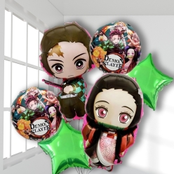 *Demon Slayer Deluxe Balloon Bouquet
