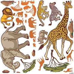 African Safari VBS Design-A-Room Backdrop