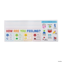 Social Emotional Learning Check In Desk Name Plates-24Pk