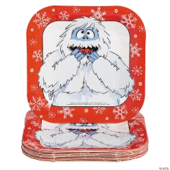 Rudolph Bumble Square Dinner Plates-24Pk