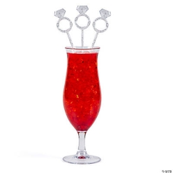 Diamond Ring Stir Sticks - 24Pk