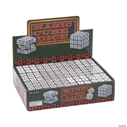 Dice Magic Cubes - 12Pk