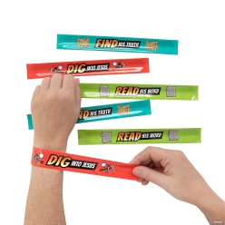 70% OFF: Dig into Jesus Slap Bracelets - 12 Pc.