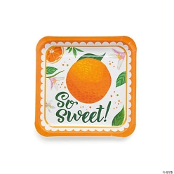 Little Clementine Dinner Plates - 8Pk