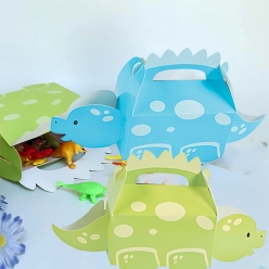 Dinosaur Shaped Full Size Treat Boxes - 12 Pk
