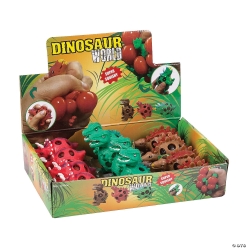 Dinosaur Squeeze Toys - 12Pk