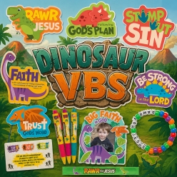 2026 Dinosaur VBS Vacation Bible School