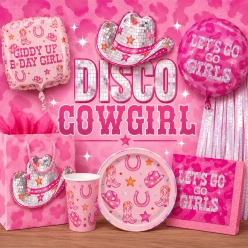 Cowgirl Disco Birthday Party Supplies
