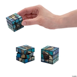 Discovery Shark Small Rubics Cubes - 12Pk