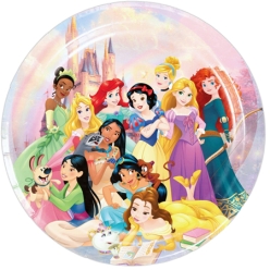 All Disney Princesses Dinner Plates - 10 PK