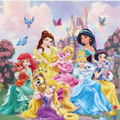 All Disney Princesses Lunch Napkins - 20 PK