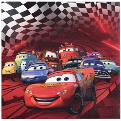 Disney Cars Movie Lunch Napkins - 10 Pk