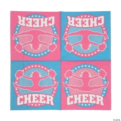 Cheer Party Luncheon Napkins-16Pk